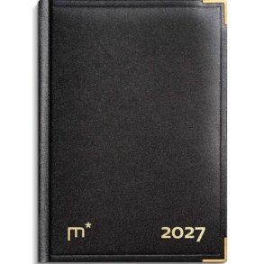 Mayland �rbog dagkalender sort kunstskind indbundet 27190000