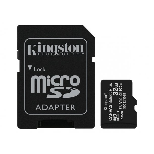 Kingston 32 GB Micro SDHC Canvas SDCS2