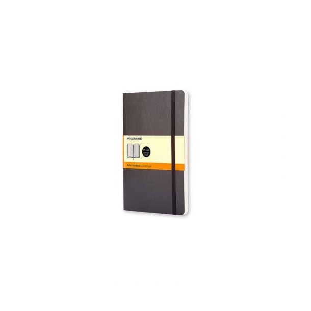 Moleskine Classic linjeret L soft