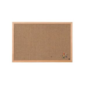 Opslagstavle Hessian Trramme 100x60cm