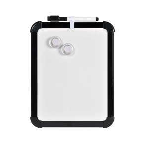 Whiteboardtavle Sort Ramme 22x30