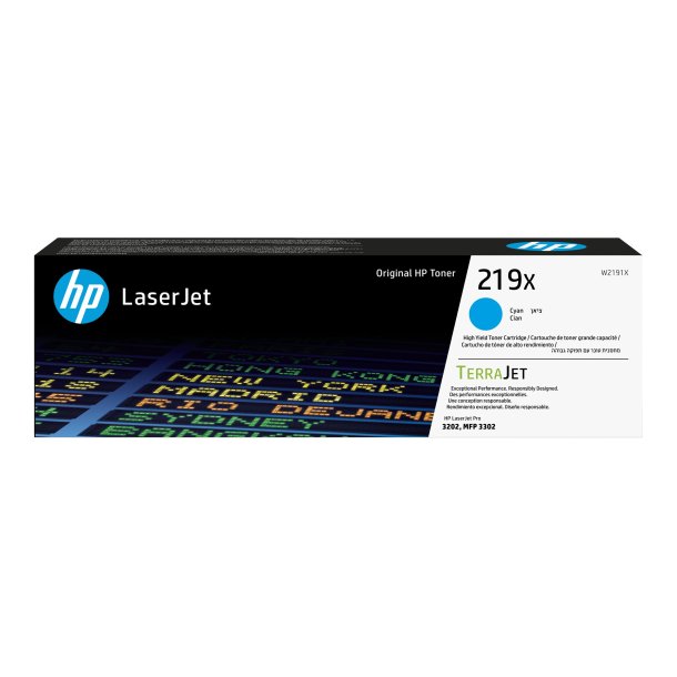 HP 291X Cyan 2500 sider toner W2191X