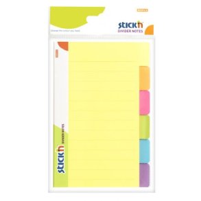 Magic Notesblok 6st 148x98 10 Blad Linjeret Assorterat Neon