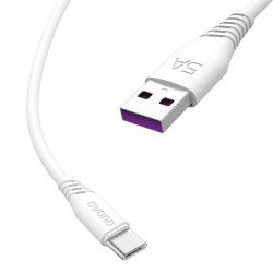 Dudao USB-A til USB-C kabel 2 meter hvid L2T-M