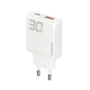 Dudao A30EU Adapter 30Watt 1xUSB-A +1x USB-C
