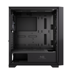 Nordic Gaming Ratatosk Tower ATX Sort Wood Kabinet uden Strmforsyning