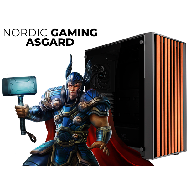 Nordic Gaming Asgard Thor V2 Gaming PC | Ultra 5 32GB RTX 5070 1TB