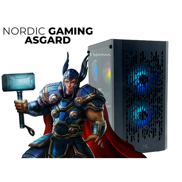 Nordic Gaming Asgard Thor Gaming PC - Ryzen 5 16 GB RX 9060XT  8 GB 1 TB