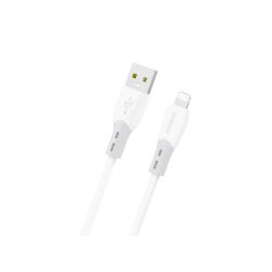 Dudao  L25S USB-A til Lightning kabel 1 meter hvid