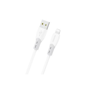 Dudao  L25S USB-A til Lightning kabel 1 meter hvid
