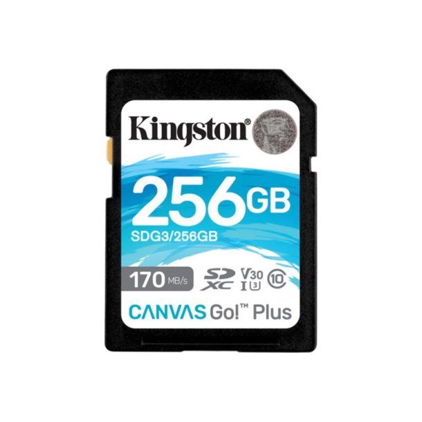 Kingston Canvas Go! Plus SDXC 256GB 170MB/s