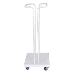 Tina Trolleys affaldsstativ m/hjul u/lg 60L hvid