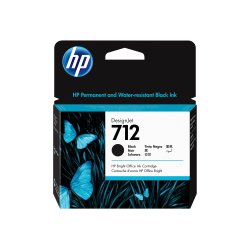 HP 712 Sort Blk 3ED71A 80ml