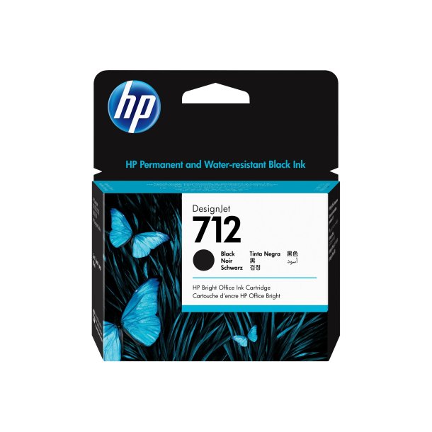 HP 712 Sort 3ED70A