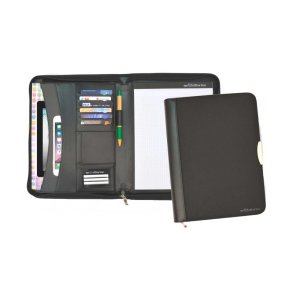 Konferencemappe A4, sort