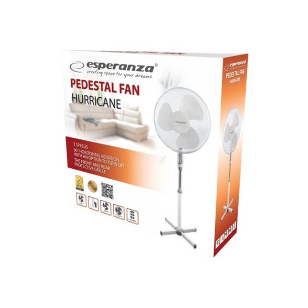 Esperanza HURRICANE Kleventilator Gulvmodel