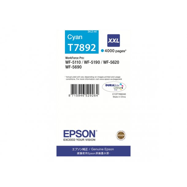 Epson T7892C XXL