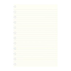 Filofax Notebook Refill A4 linjeret 