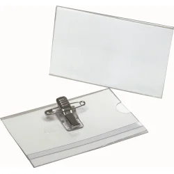 Kongresmrker m/nl og klemme 55x90mm