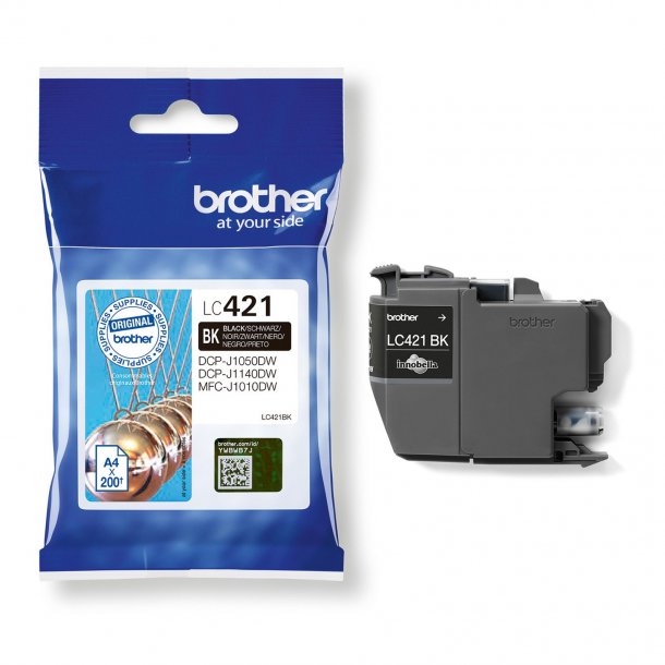 Brother LC421BK Black ink cartridge