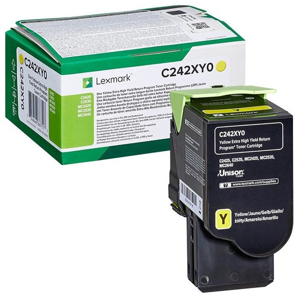 LEXMARK C242XY0 Yellow Extra High Yield