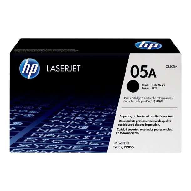 HP 05A Sort 2300 sider Toner CE505A