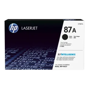 HP LaserJet 87A  CF287A sort toner
