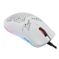 Fourze GM800 hvid RGB gamermus