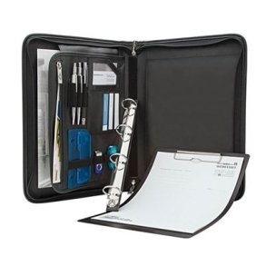 Konferencemappe A4 Lder Look m/lynls