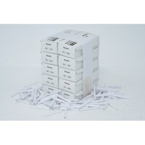 Tombola numre hvide 1-1000 stk