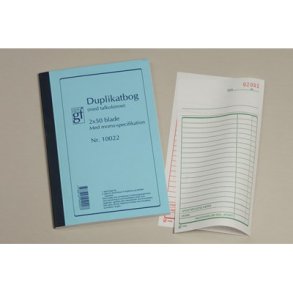 GF Duplikatbog 10022 2x50 blade