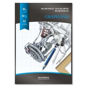 Millimeterpapir bl A4