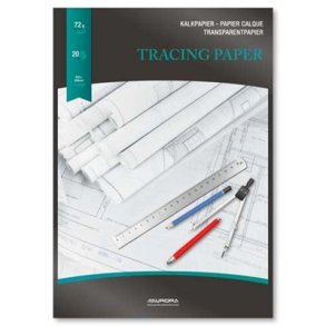 Transparent blok A3 20 bl 72gr