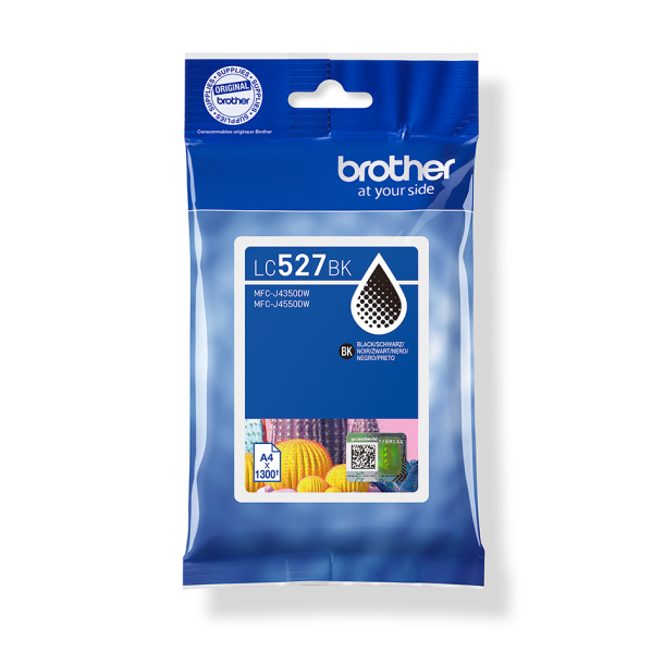 Brother LC 527BK Sort  blkpatron 1300 sider