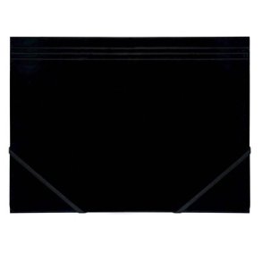 B.N.T/Office elastik mappe sort