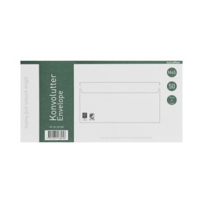 Kuverter M65 70g Peal & Seall 110x220mm 50stk/pak