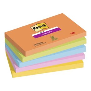 Note POST-IT Energy 76x127mm ass