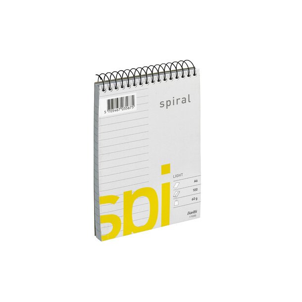 SPIRALBLOK BANTEX Lin. A6