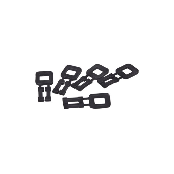 Strap forsegling, Plastsp�nde, 101, benl�ngde 12 mm, bredde 12 mm (1000)