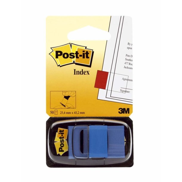 Post it Index fane 680-2 bl