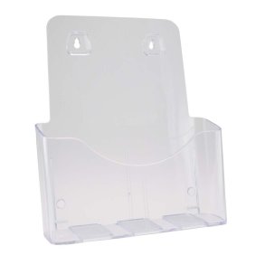 Brochureholder bnt klar A4 1 rum bord/vg 297x210mm