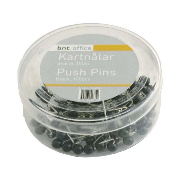 Kortnle 4mmx20mm sort 100stk/pak