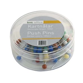 Kortnle 4mmx20mm assorteret 100stk/pak