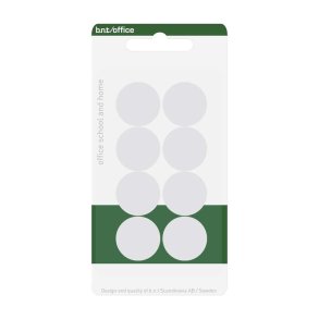 BNT 8 stk magneter hvid 20mm