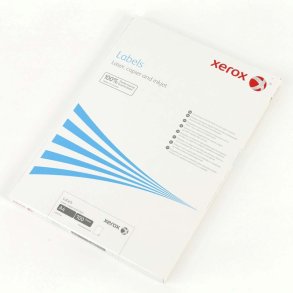 Xerox 63x46mm labels 18/ark 100