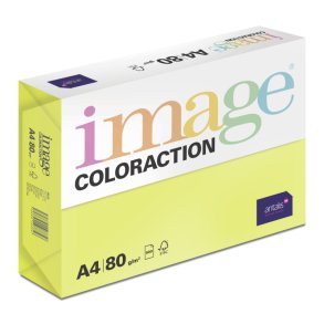IMAGE COLORACTION A4 NEON YELL 80g 500ARK