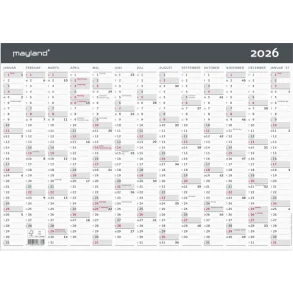 Kontorkalender Moderne A3 1x13 mdr. 2026 26063300