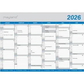 Kontorkalender A5 klassisk 26058000