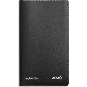 Basic mnedskalender PP sort 26090100