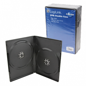 LogiLink DVD double case 5stk